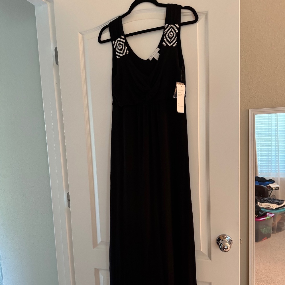 Maxi Dress with Beading